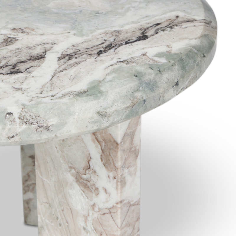 Dakota Marble Coffee Table, White