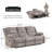 Ryong Upholstered 88'' Reclining Sofa