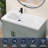 Ter 42 in. W x 22 in. D Solid Surface White Rectangular Single Sink Vanity Top 