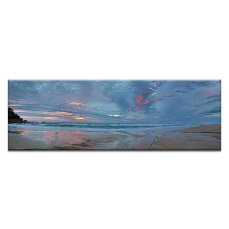 Sunrise Beach by Andrew Brown - Wrapped Canvas Print