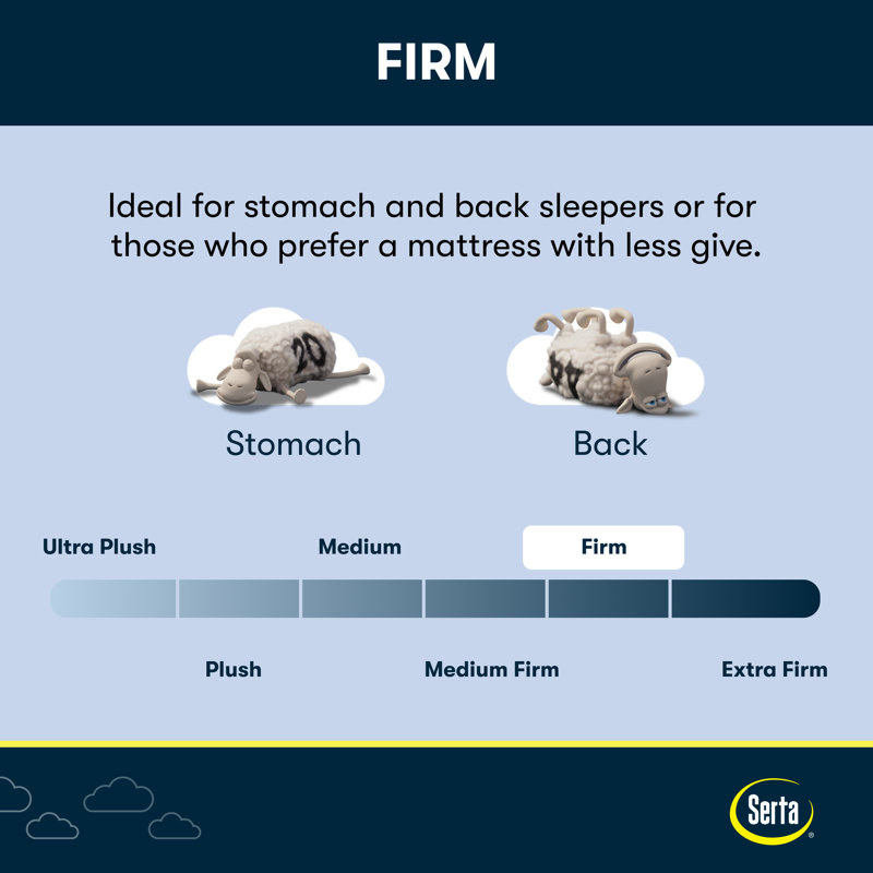 Serta Five Star Mattress Sleep to Go Firm Mattress in a Box, Twin, 12"