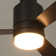 Karlena 52'' Mattte Flush Mount Indoor Ceiling Fan with Led Lights Kit and Remote Control