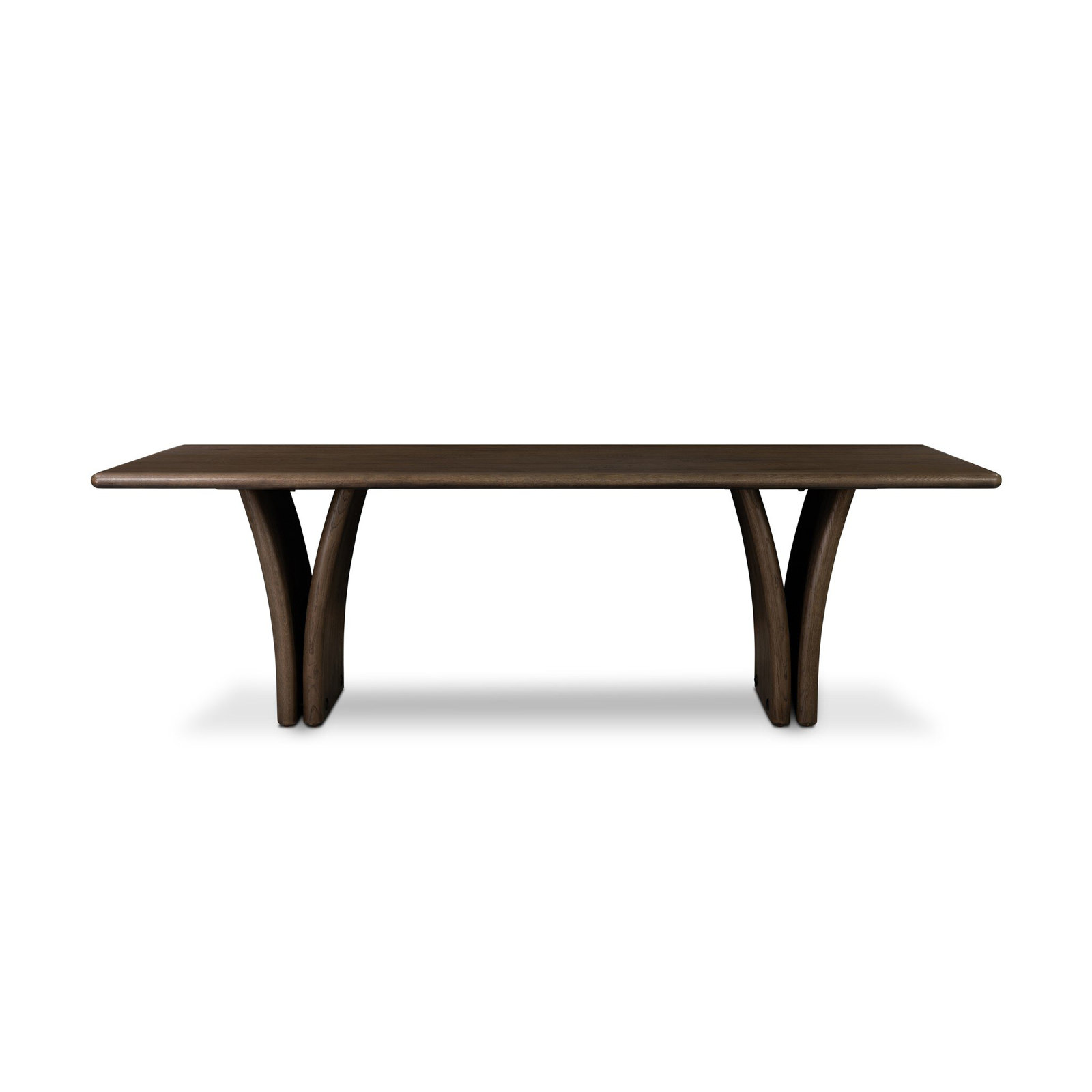 Jovian 96" Oak Dining Table, Gray Reclaimed French Oak