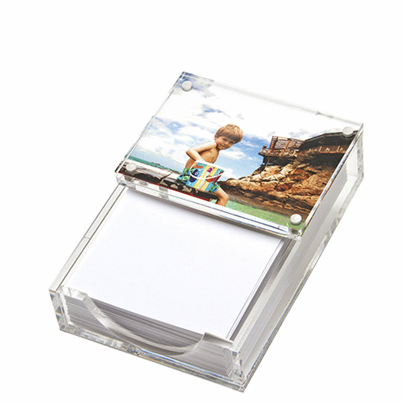 Retro Cube Photo Frame, Clear