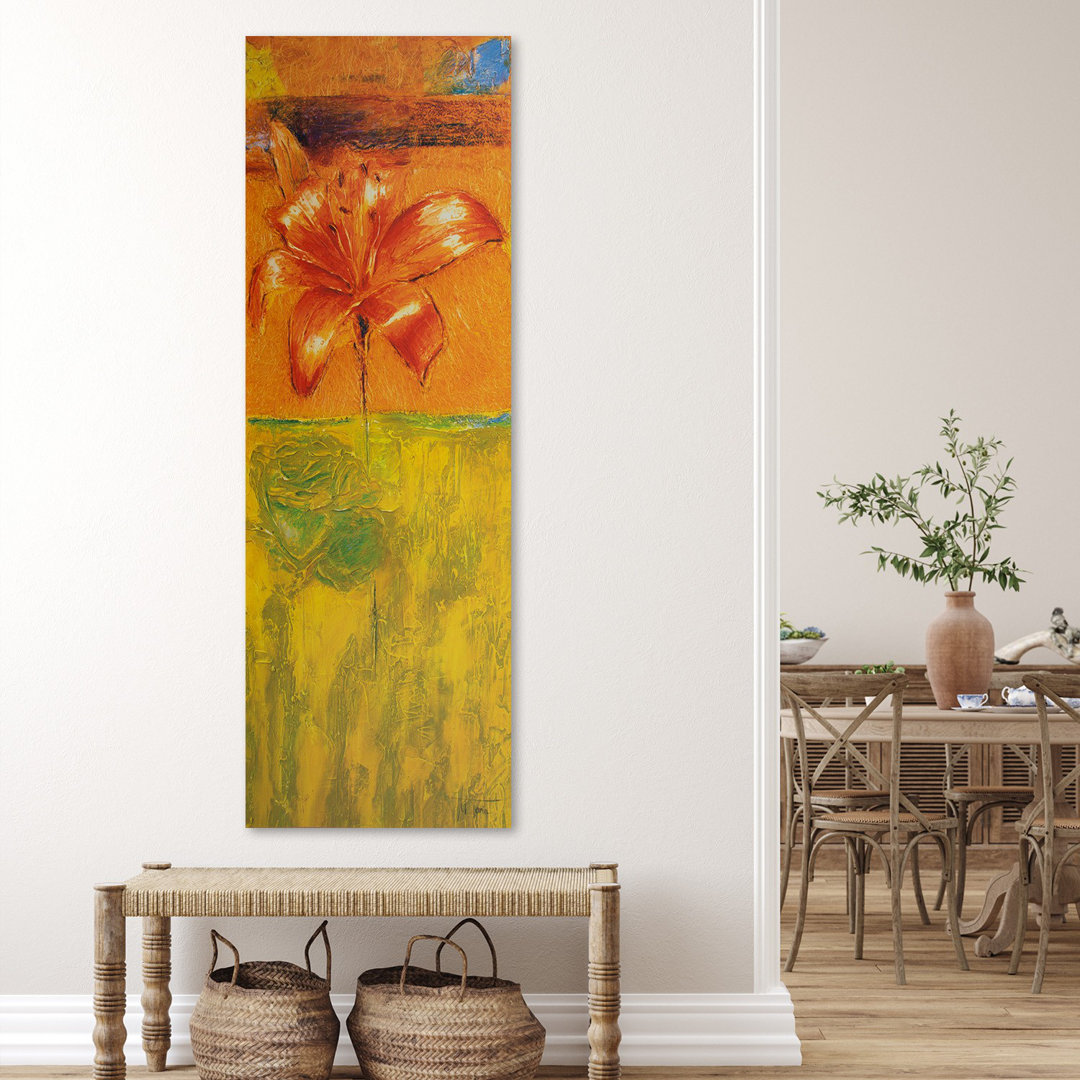 Leinwandbild Orange Lily 16155