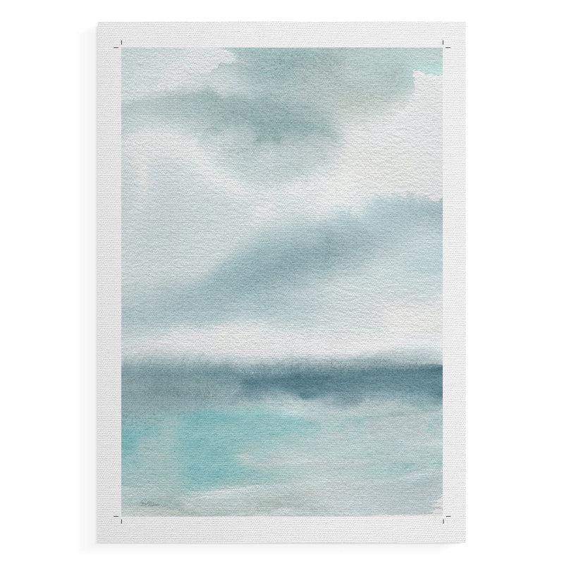 Seaside Sanctuary II - Impression sur toile seulement - NON-CADRE, H 12 po x l 8 po