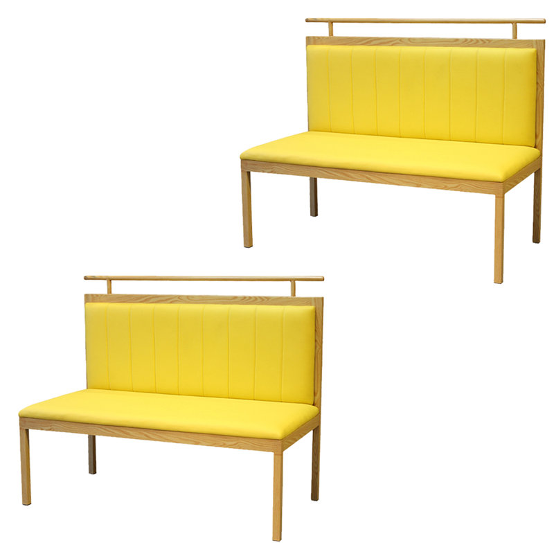Banc de café léger et luxueux