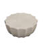 Table basse de 35,43 po Mobilier d'extérieur intérieur de style moderne, parfait pour le salon, le patio, le jardin et la cour (blanc)-228001523