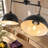 41'' 2-Light Black Dome Pendant Lights, Industrial Hanging Fixtures for Kitchen Island-194686325