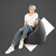 Coquille de siège en microfibre Breeze-72132994