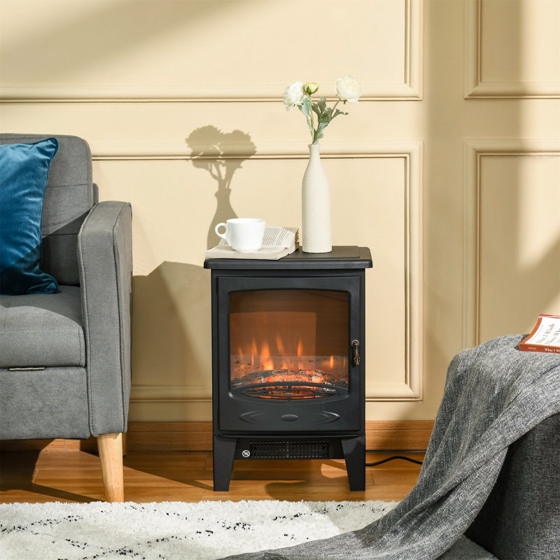 Christensen Belfry Heating 39cm W Electric Stove, Black