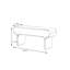 Banc rembourré en cuir de microfibre Pagas-711288291