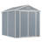 6 ft. W x 8 ft. D  Resin Storage Shed
