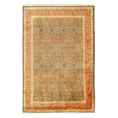 Oriental Area Rug in Brown