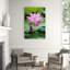 Purple Lotus Flower Bloom Print-24074690