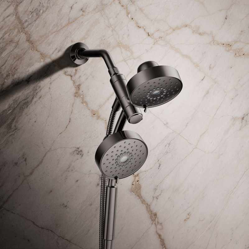 Purist® 2.5 GPM 2-In-1 Multifunction Shower Combo Kit, Vibrant Titanium
