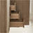 Fully Assembled 36''  Light Coffee Freestanding Single Sink Bathroom Vanity With Wood Construction -756995429