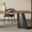 Modern Simple Rock Slab Metal Dining Table-107519845