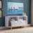 TV Console Table With 2 Drawers And Open Shelving, Tv Stand