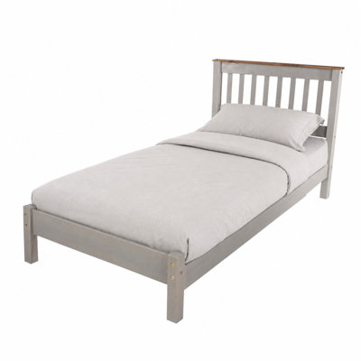 Lehighton Ingrid Uk Bed pine frame
