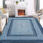 Tapis moderne lavable pour imitation de chambre à coucher Tapis tressé à motif géométrique doux antidérapant-1840720839