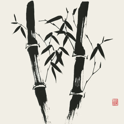 Bamboo Collection VII - Wrapped Canvas Painting