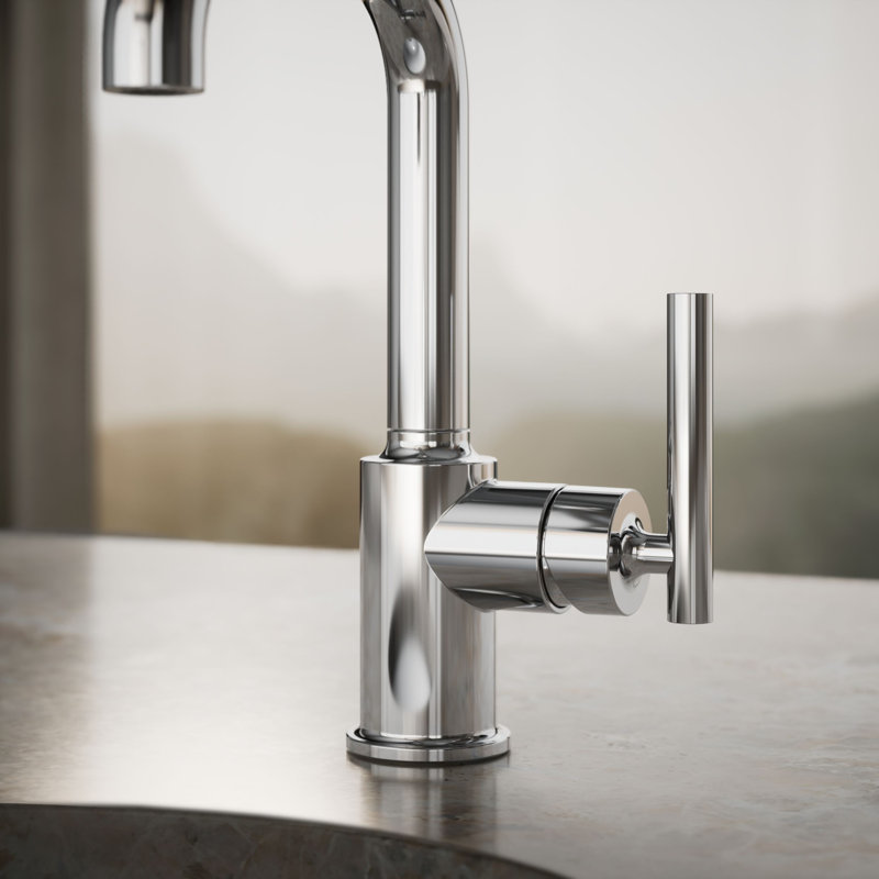 Purist® Bar Faucet with Accessories, Polished Chrome