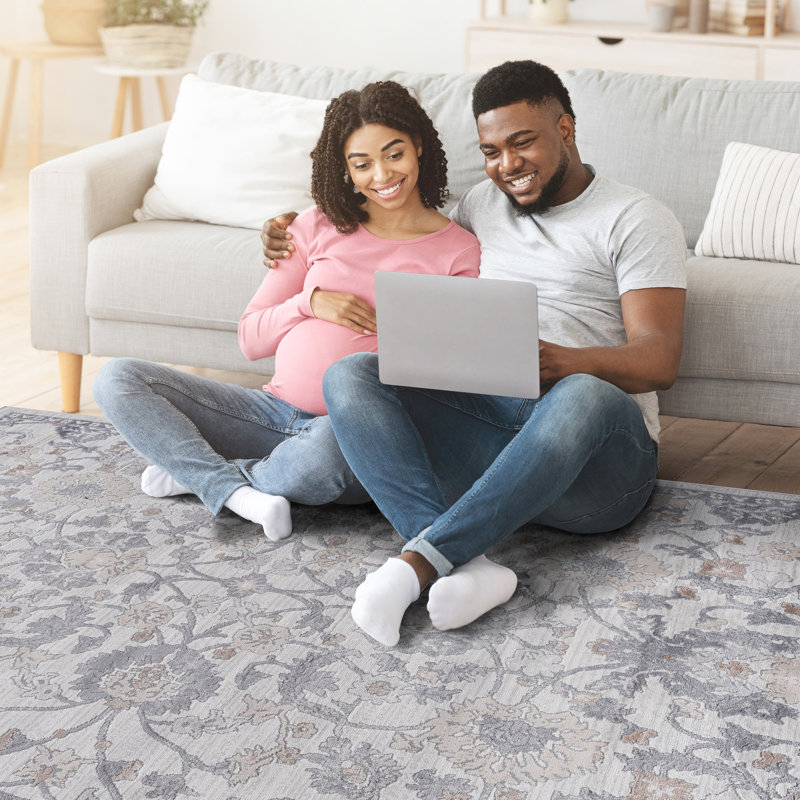 Non-shedding Area Rug - Sand// Stain Make Your Bedroom, Living Room, Dining, Office Beautiful , Transform Style