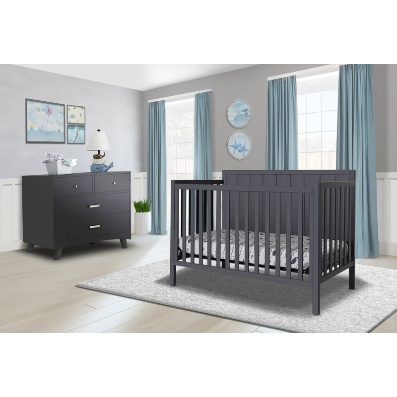 Sorelle Soho 4 Drawer Dresser, Midnight