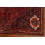 Tapis persan Shiraz à motif végétal teint 5 x 9