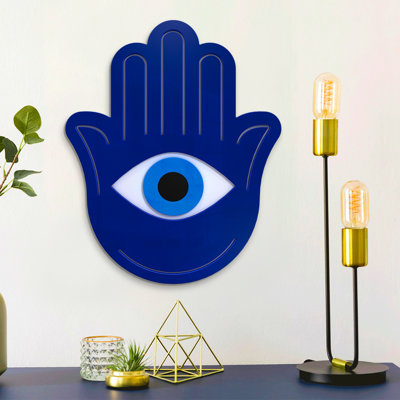 Hamsa Hand Modern Wall Hanging