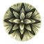 KEY LARGO KNOB 1-1/8”; BURNISH BRASS-2126303465