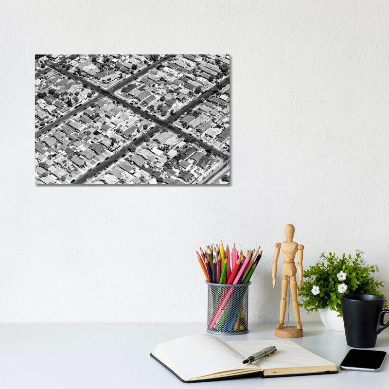 L.A Crossroads by Philippe Hugonnard - Wrapped Canvas Print, 20.32 cm H x 30.48 cm W