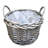 Wicker Round Storage Display Tray Basket with Lining-1034761828-1034761835