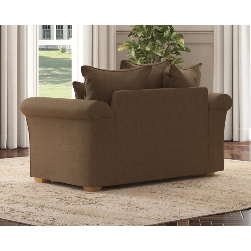 Castleacre Two Seater, Scatter Back, Nutmeg