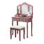 Ensemble coiffeuse et tabouret en bois Sanlo-712063693