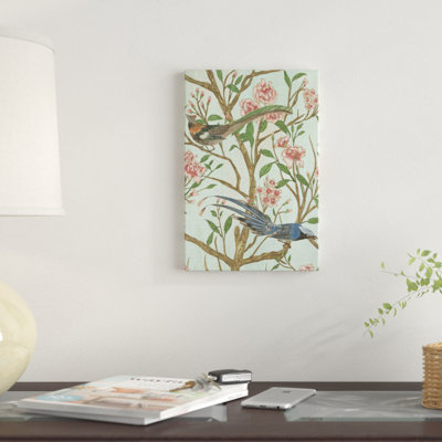 « délicat chinoiserie ii », reproduction d’impression sur toile