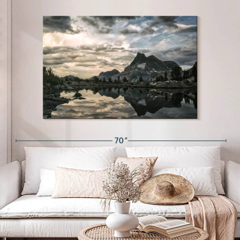 Alvord Sierra Nevada At Sunset, 34" H x 51" W
