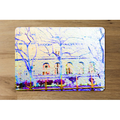 Rockoff Polyester-Coated Hardboard No Pattern Rectangle Placemat