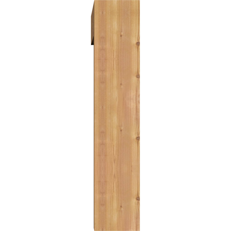 Support de bloc olympique avec entretoise décalée, 38 x 34, Cèdre rouge occidental de l 7 1/2 po (lisse)