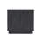 Horizon 22" Modern Nightstand with Easy Snap Assembly and 2 Full Extension Drawers in Charcoal Gray-1123397103