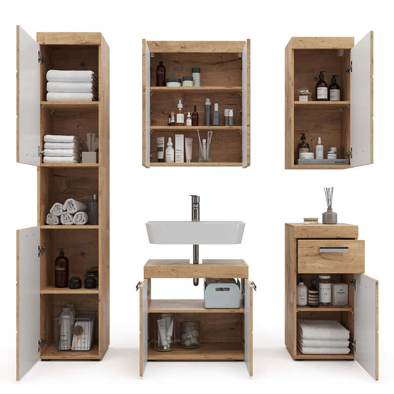 Huttonsville Free -standing Bathroom Cabinet