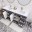 Ensemble de meuble-lavabo double 72 po Spring-89140823
