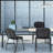 Stackable Seat Reception Chair with Metal Frame