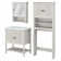 Keyunta Single Bathroom Vanity with Ceramic Top with Mirror
