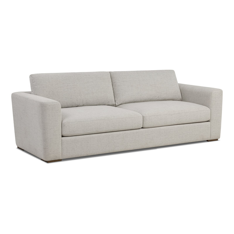Kano 99" Upholstered Sofa In Mist Grey