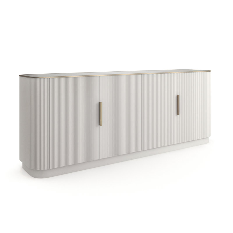 Caracole 84'' W Sideboard, White