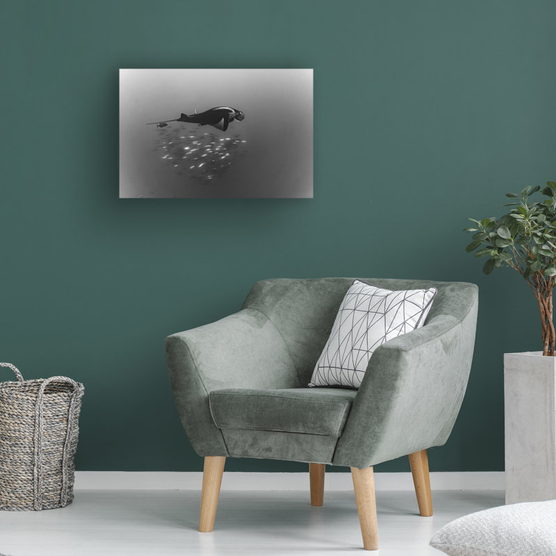 Art sur toile Mirko De Luca Being One, H 12 po x l 19 po