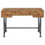 Bureau d'écriture à 3 tiroirs Antique Muscade et noir