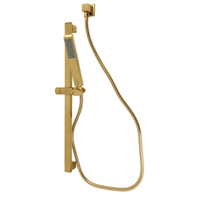 Kingston Brass Made To Match Shower System with 26" Slide Bar and Hand Shower